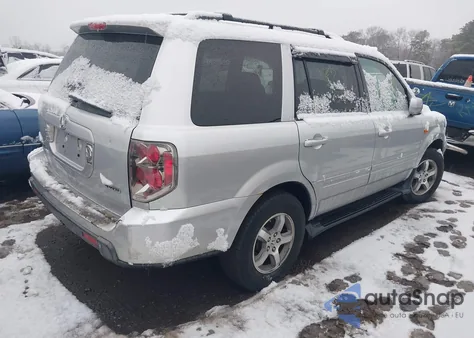 2008 Honda Pilot Se из США, поврежденный, VIN 5FNYF18378B026923